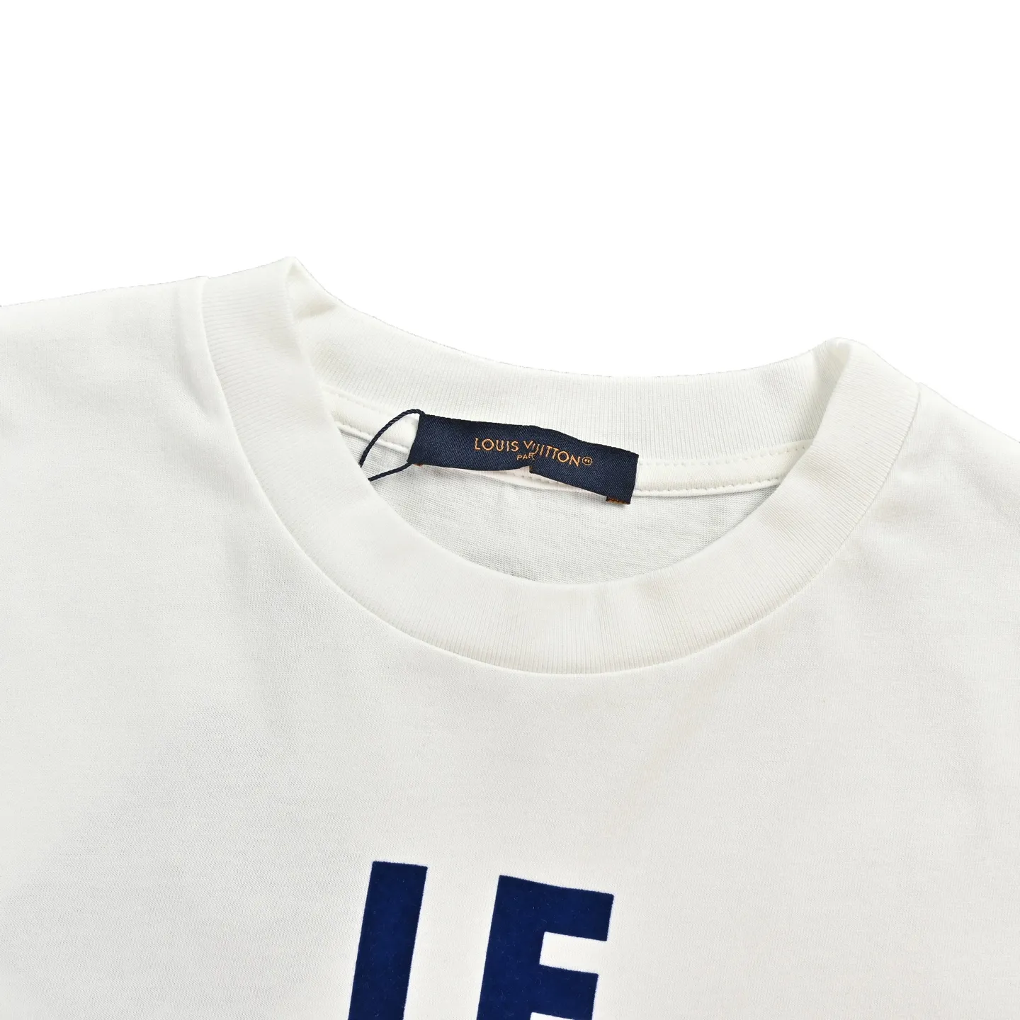 Louis Vuitton/Louis Vuitton 25ss earth flocked short sleeves